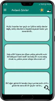 Sözler Alemi - Durum Sözleri android App screenshot 4