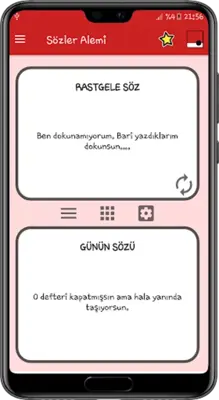 Sözler Alemi - Durum Sözleri android App screenshot 6